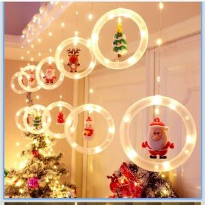 Festive LED Christmas Hanging Lights